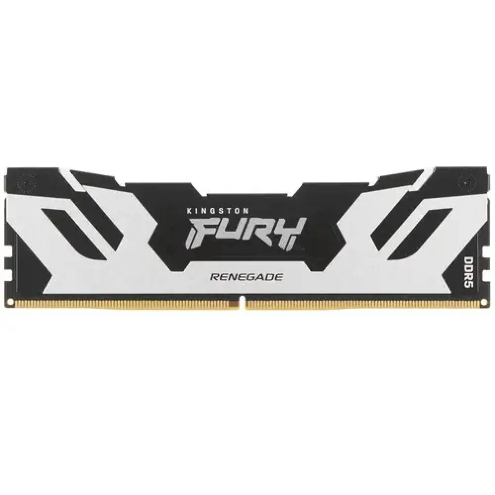 Модуль памяти Kingston 16GB DDR5 7600 FURY Renegade Silver/Black XMP Non-ECC Unbuffered DIMM (Single Module) 1RX8 38-46-46 1.45V 288-pin 16Gbit