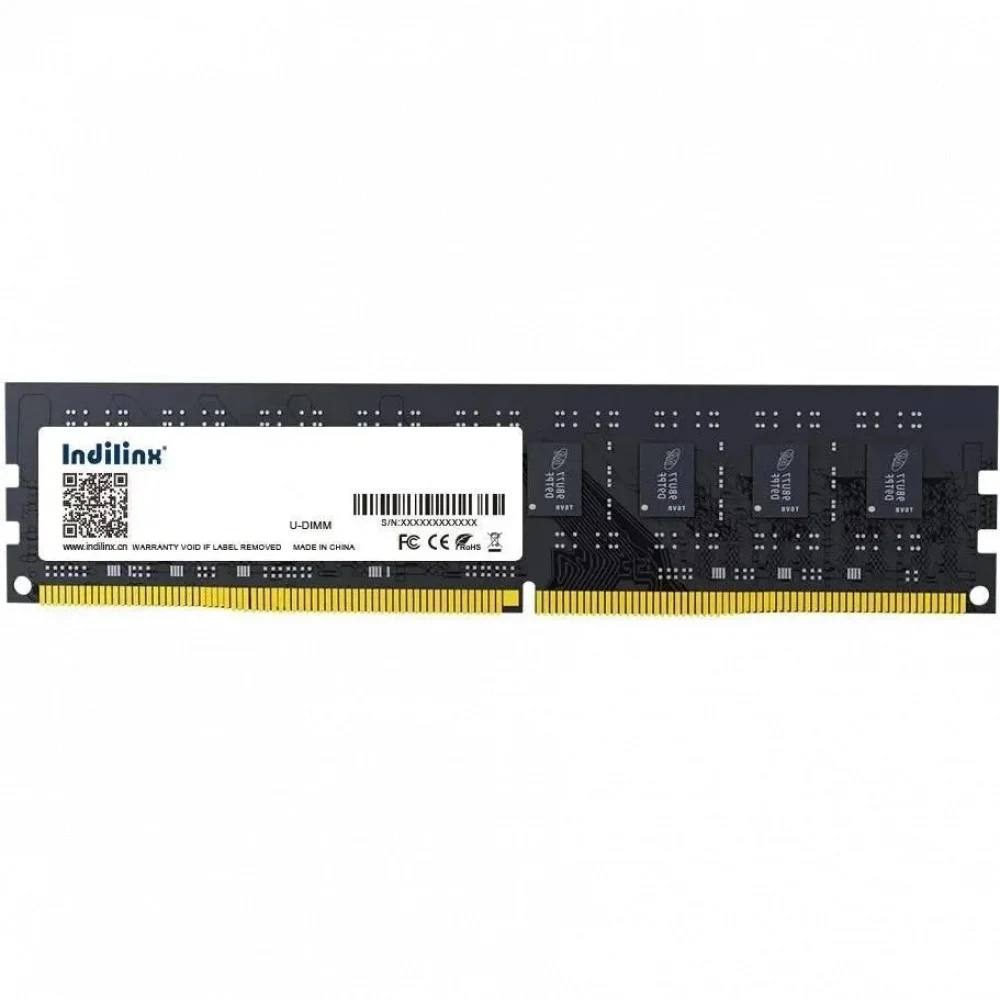 Модуль памяти Indilinx IND-ID5P56SP08X, DDR5, 8GB, 5600Mhz, PC, UDIMM, Retail IND-ID5P56SP08X