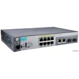 Aruba 2530 8 Switch (Managed, L2, 8*10/100 + 2*10/100/1000 or SFP, Fanless design, Rackmount 19”)