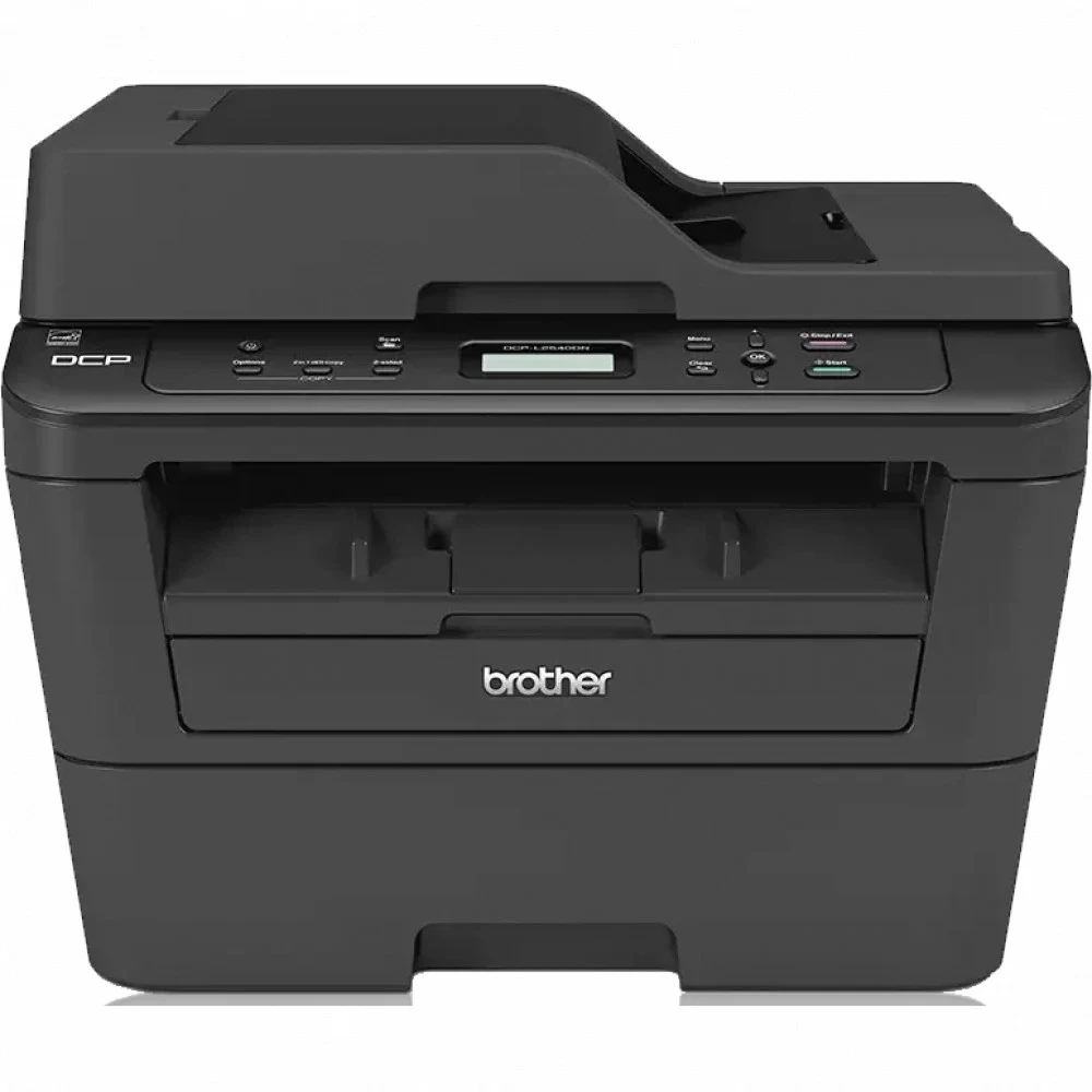 МФУ лазерное Brother DCP-L2540DW (А4, ч/б, принтер/копир/сканер, 30 стр/мин, 32Мб, печать HQ1200 (2400x600), скан. 2400x600, 1х250л., Duplex, ADF, Enternet, USB, WiFi, пусковой тонер на 2600 копий,