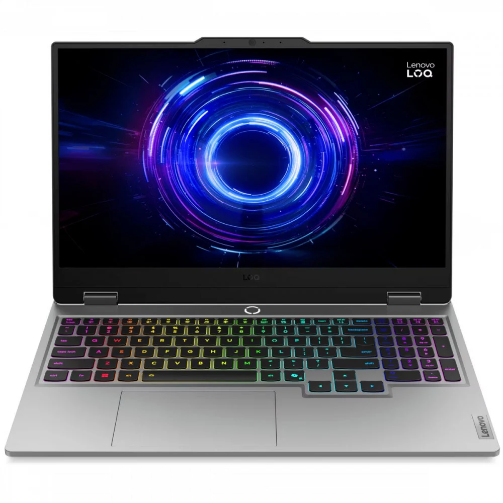 Ноутбук Lenovo LOQ 15IRX10/15.6" Full HD 1920x1080/Intel Core i7 14700HX/24 Gb/512 Gb SSD/nVidia GeForce RTX 5050 8GB/No OS/серый/2.4 кг