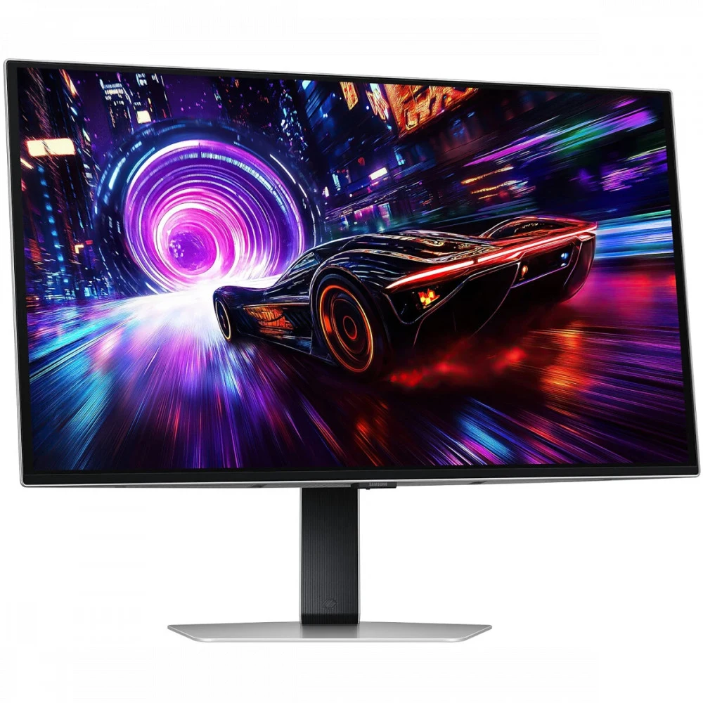 Монитор, Samsung, LS27HG802SIXCI, 27", 3840x2160, OLED, 240 Гц, 16:9, 250 кд/м2, 1000000:1, 0.03 мс, 178/178, 1.07 млрд., DP*1, HDMI*2, USB*2, Аудиопорт, VESA 100*100 мм, Регулировка высоты/наклона/