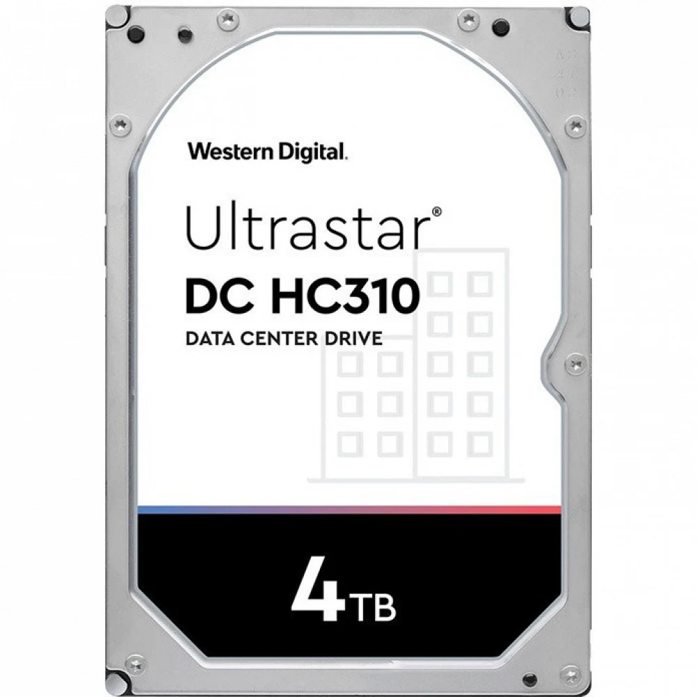 Жесткий диск серверный WD Ultrastar DC HC310 HUS726T4TAL5204 4TB 3.5" SAS 12Gb/s, 7200rpm, 256MB, 0B36048, 512e, Bulk
