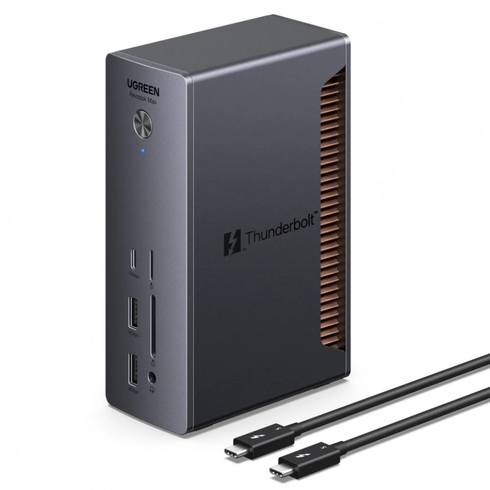 Док-станция USB-C 13-в-1 Thunderbolt 5, U715 (45790A) UGREEN