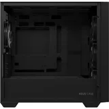 Корпус ASUS A21 PLUS TG ARGB BLACK-SI ARGB FANS/BLK/EPS
