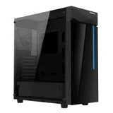 Компьютерный корпус, Gigabyte, GB-C200G (4719331551247), ATX/Micro ATX, 2*USB3.0, HD-Audio+Mic, Кулер 12см, Без Б/П, Чёрный