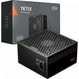 Блок питания ПК/ Power Supply PCCooler, 750W 80+ Bronze (ATX, ATX 3.1, PCIe 5.1 450W, Non-modular, 1x24(20+4)pin 550mm, 2xCPU 8(4+4)pin 650mm, 2xPCIe*2 8(6+2)pin 500+150mm, 1x12V(2x6) 12+4pin 500mm,