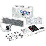 Система водяного охлаждения Asus ROG Strix LC III 360 ARGB White Edition ARGB Soc-AM5/AM4/1200/1700/1851 белый 4-pin 36dB Al LCD 300W Ret (90RC00T2-M0UAY0)