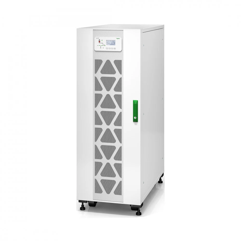 Источник бесперебойного питания, APC, Easy UPS E3SUPS40KHB, Мощность 40кВА/40кВт, Трёхфазный, On-Line, LCD/RS485/сухие контакты/Ethernet (SNMP/Modbus/TCP/IP/BACnet), Без АКБ, Чёрный