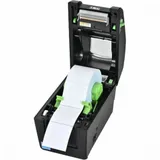 Принтер TSC серии DH220T: LCD, DRAM 128MB/FLASH 128MB, USB + RS-232 + ETHERNET + USB HOST + RTC + BUZZER, EU (EMEA)