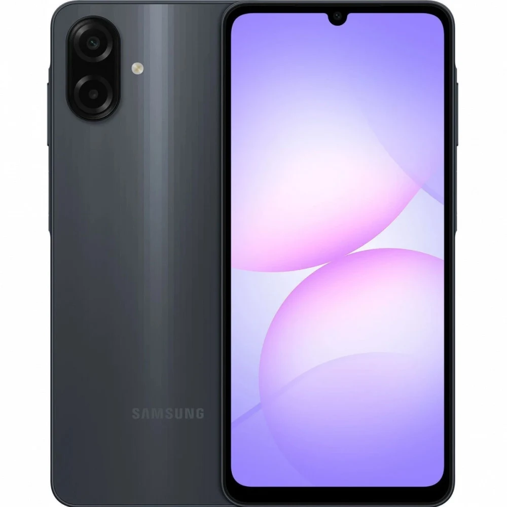 Смартфон Samsung Galaxy A07 4/128Gb черный (SM-A075FZKGMEA)