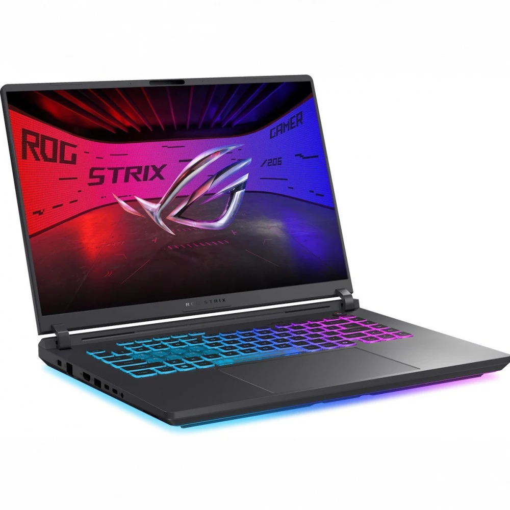 Ноутбук, ASUS ROG Strix G16 G615JMR-S5206, 90NR0LB1-M00990, 16",QHD 2560x1600, IPS, 240Hz, Core i7 14650HX, 32GB DDR5, 1TB SSD Gen4, NVIDIA GeForce RTX5060, 8GB GDDR7, DOS, Серый