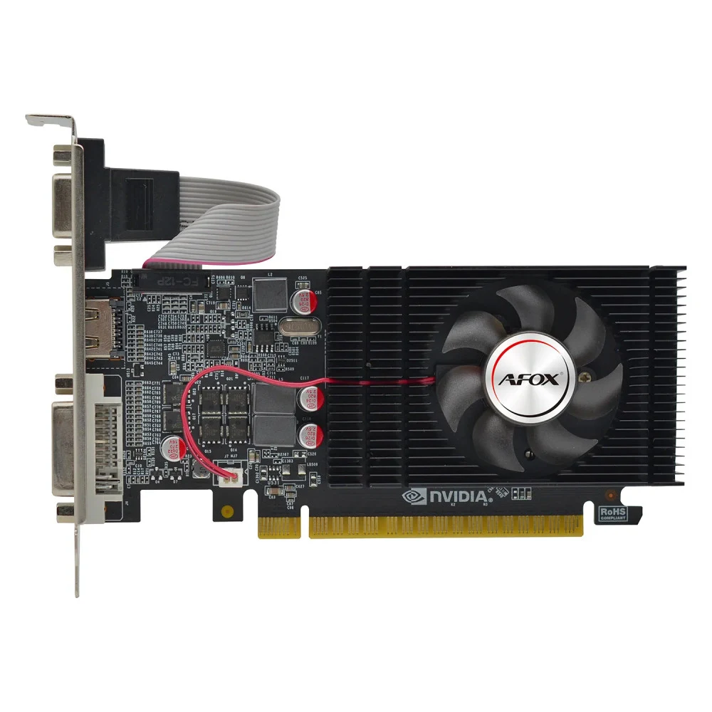 GPU NVIDIA, 4 GB, Afox GT 740 [AF740-4096D5L4], DVI/HDMI/VGA, GDDR5/128bit