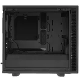 Корпус ПК без блока питания/ Case Fractal Design Define 7 Nano TG Light Tint, Mini-Tower, 1x120mm + 1x140mm, 2xUSB-A 2.0 + 2xUSB-A 3.2 + 1xUSB 3.2 Type-C mITX, mDTX Black