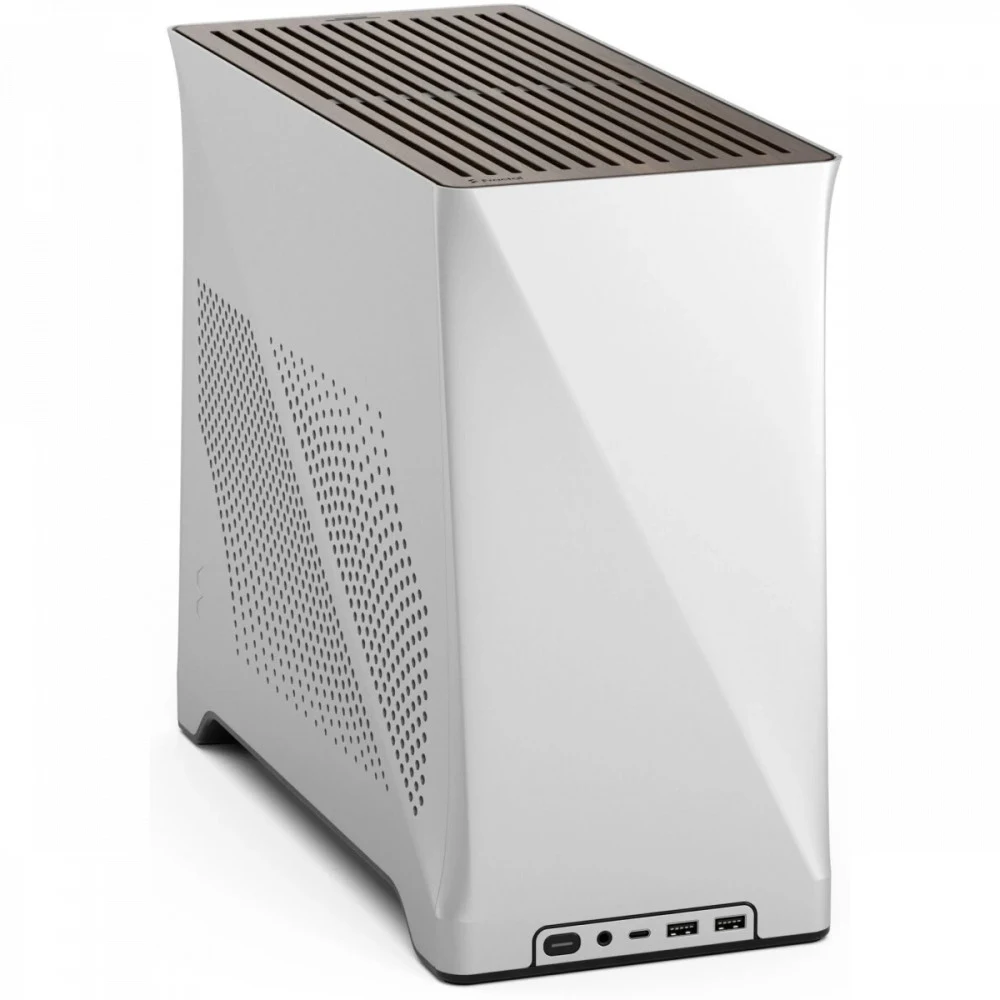 Корпус ПК без блока питания/ Case Fractal Design Era 2, SFF, 2x120mm, 2xUSB-A 3.0 + 1xUSB 3.2 Type-C, SFX PSU Support, mITX Silver