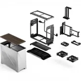 Корпус ПК без блока питания/ Case Fractal Design Era 2, SFF, 2x120mm, 2xUSB-A 3.0 + 1xUSB 3.2 Type-C, SFX PSU Support, mITX Silver