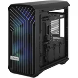 Корпус ПК без блока питания/ Case Fractal Design Torrent Compact RGB TG Light Tint, Midi-Tower, 2x180mm RGB, 2xUSB-A 3.2 + 1xUSB 3.2 Type-C E-ATX, SSI-CEB, ATX, mATX, mITX Black