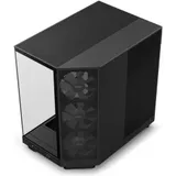 Компьютерный корпус, NZXT, H6 Flow RGB, CC-H61FB-R1, Mid-Tower, ATX/M-ATX/M-ITX, USB 3.2 Type-A *2, USB 3.2 Type-C *1, Audio=Mic *1, 3*120мм F120 RGB fan (передняя правая), Высота процессорного куле