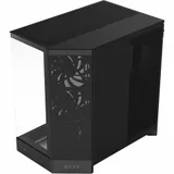 Корпус без блока питания/ Case NZXT H9 Flow RGB (2025), Midi-Tower, TG, 3x140mm RGB + 1x120mm, 2xUSB-A 3.2 + 1xUSB-C 3.2, E-ATX, ATX, mATX, mITX Black