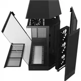 Корпус без блока питания/ Case NZXT H9 Flow RGB (2025), Midi-Tower, TG, 3x140mm RGB + 1x120mm, 2xUSB-A 3.2 + 1xUSB-C 3.2, E-ATX, ATX, mATX, mITX Black