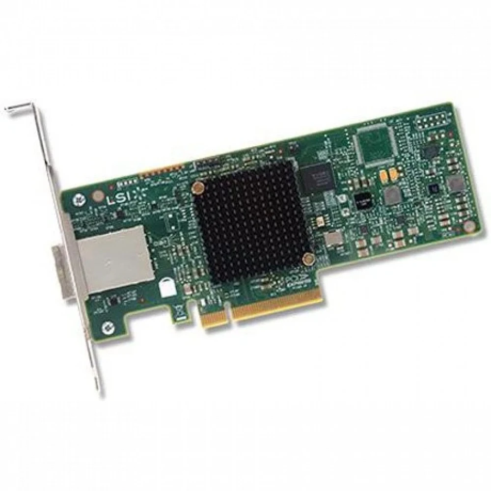 LSI HBA 9300-8e SGL, 12Gb/s, SAS/SATA 8-port ext. (LSI00343) (Original by Broadcom)