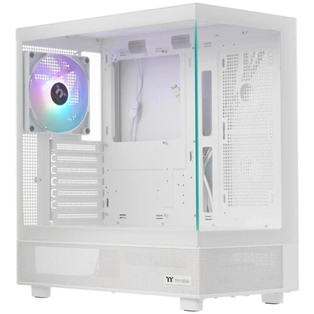 Корпус Thermaltake View 270 TG ARGB Snow белый ATX 9x120mm 2x140mm 1x200mm 2xUSB3.0 audio bott PSU [CA-1Y7-00M6WN-00]