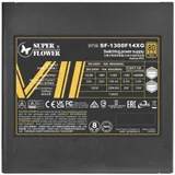 блок питания 1300 Ватт/ Power Supply Super Flower Leadex VII, 1300W, ATX 3.0, 140mm, 12xSATA, 4xPCI-E(6+2), 1x12VHPWR(12+4), APFC, 80+ Gold, Full Modular
