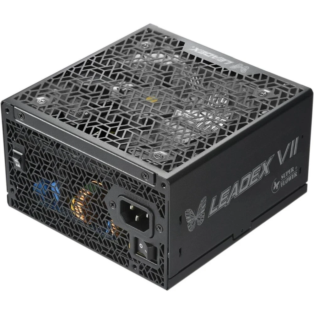 блок питания 1200 Ватт/ Power Supply Super Flower Leadex VII Platinum PRO, 1200W, ATX 3.1, 140mm, 12xSATA, 4xPCI-E(6+2), 1x12VHPWR(12+4), APFC, 80+ Platinum, Full Modular