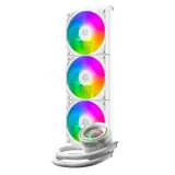 Система водяного охлаждения ID-Cooling FX360 Inf ARGB Soc-AM5/AM4/1200/1700/1851 белый 4-pin 27.2dB Al+Cu 350W Ret (FX360 INF WHITE) [FX360 INF WHITE]