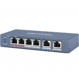 PoE Сетевой коммутатор | Интерфейс: Hi-PoE 1×RJ45 10/100Мбит/с / PoE 3×RJ45 10/100Мбит/с / Uplink 2×RJ45 10/100Мбит/с | PoE Стандарт: IEEE 802.3af / IEEE 802.3at | Скорость коммутации: 1.2 Гбит/с |