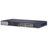 PoE Сетевой коммутатор | Интерфейс: Hi-PoE 4×RJ45 1Гбит/с / PoE 12×RJ45 1Гбит/с / Uplink 2×RJ45 1Гбит/с / Uplink 2×SFP 1Гбит/с | Протокол: IEEE 802.3 / 802.3u / 802.3x / 802.3z / 802.3ab | PoE Станд