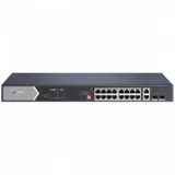 PoE Сетевой коммутатор | Интерфейс: Hi-PoE 4×RJ45 1Гбит/с / PoE 12×RJ45 1Гбит/с / Uplink 2×RJ45 1Гбит/с / Uplink 2×SFP 1Гбит/с | Протокол: IEEE 802.3 / 802.3u / 802.3x / 802.3z / 802.3ab | PoE Станд