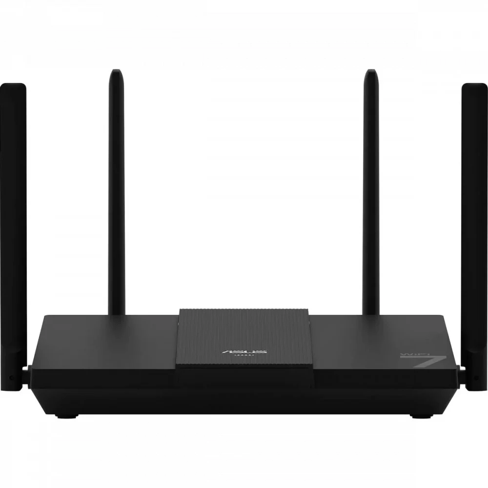 Сетевой маршрутизатор со встроенной беспроводной точкой доступа, ASUS, RT-BE50, Wi-Fi 7 (802.11be), один WAN-порт 2,5 Гбит\с (WAN), три LAN-порта 1Гбит\с