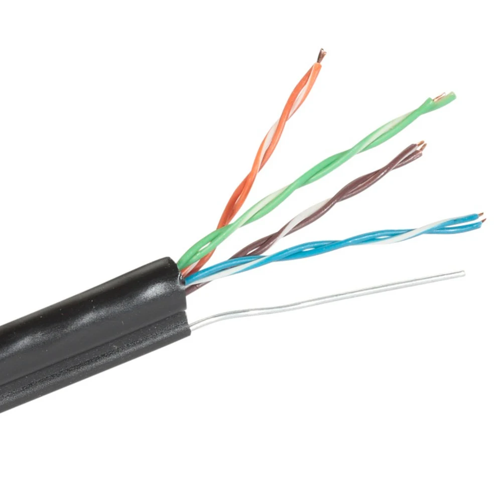 Кабель информационный Lanmaster TWT-5EUTP2-GY кат.5 UTP 2 пары 24AWG PVC внутренний 305м серый
