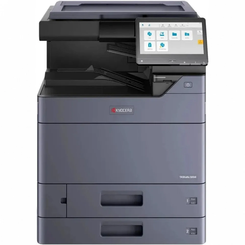 Лазерное МФУ Kyocera TASKalfa 5004i МОНОХРОМ SRA3, 50 стр/мин,4GB+32GB SSD,дуплекс,+DP-7150 обязательно(1102YS3NL0)
