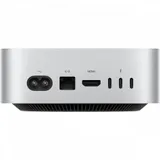 ПК Apple Mac mini A3238 M4 10 core (4.41) 24Gb SSD512Gb 10 core GPU macOS GbitEth WiFi BT серебристый (MCYT4LL/A)