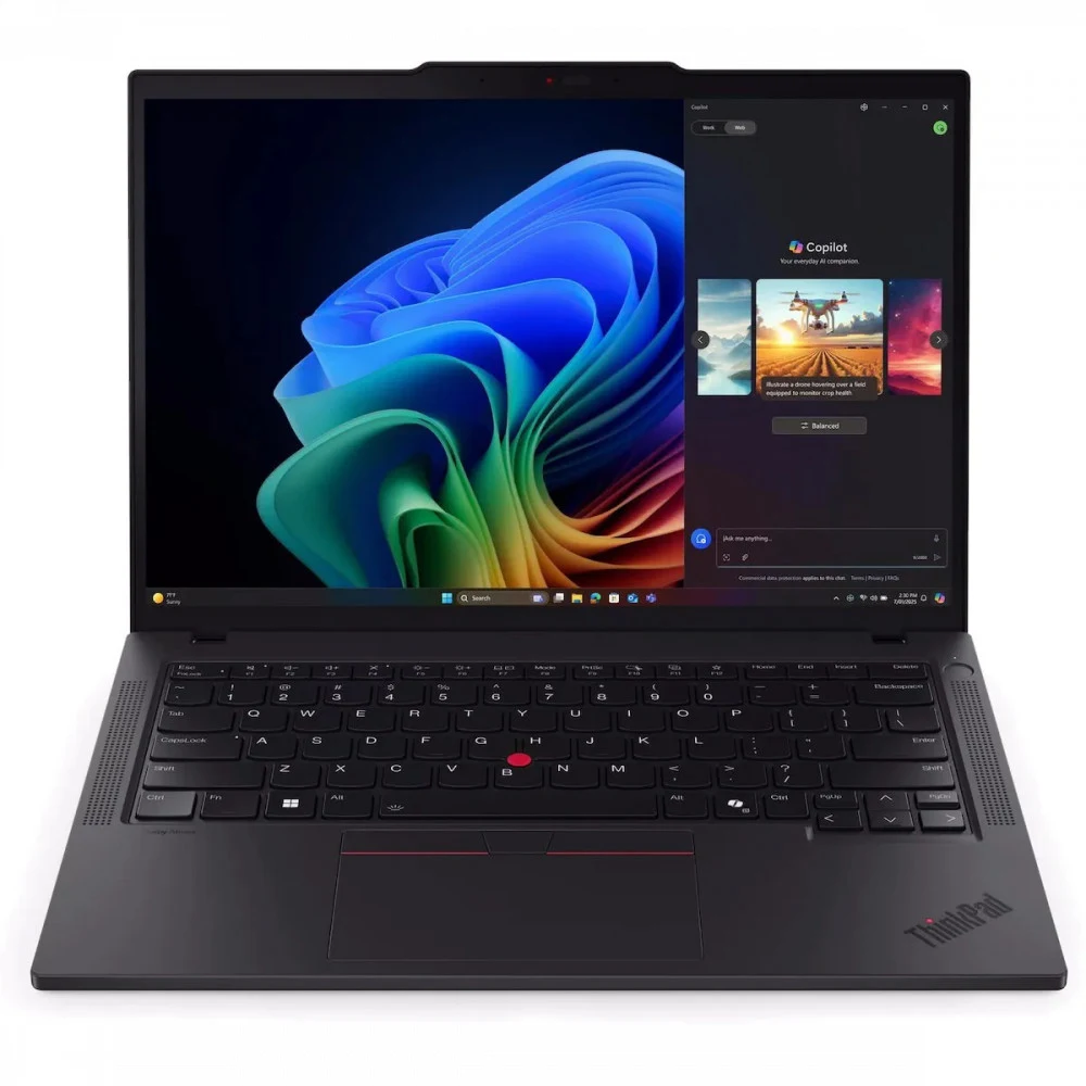 Ноутбук Lenovo Thinkpad T14 Gen 6 Intel® Core™ Ultra 7 258V (LPE-cores up to 3.70GHz, 12MB), 14" WUXGA Non-Touch, W11P64 RUS, 32.0GB, 1x1TB SSD M.2 2280 PCIe Gen5(21QG001-KFW)