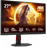 Монитор Игровой 27" AOC Q27G4SRU/01 IPS 2560x1440 320Hz 1ms 450cd/m 1000:1 2xHDMI 1xDP 2Wx2 Black
