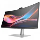 Монитор HP Series 7 Pro 34 inch WQHD Conferencing Monitor -734pm/34 ''/IPS/3440x1440/400 nits/5ms/120 Hz/HDMI/DP/DP out/5xUSB Type-A/USB Type-C/Thunderbolt/RJ-45/3Yr