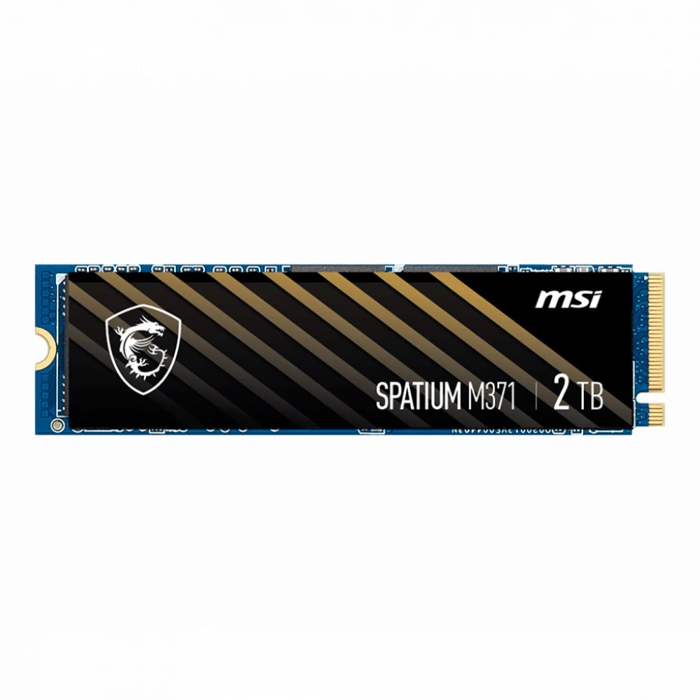 Твердотельный накопитель 500Gb SSD MSI SPATIUM M371 M.2 PCIe NVMe R1900Mb/s W1000MB/s SPATIUM M371 NVMe M.2 500GB