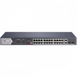 PoE Сетевой коммутатор | Интерфейс: Hi-PoE 4×RJ45 1Гбит/с / PoE 20×RJ45 1Гбит/с / Uplink 2×RJ45 1Гбит/с / Uplink 2×SFP 1Гбит/с | Протокол: IEEE 802.3 / 802.3u / 802.3x / 802.3z / 802.3ab | PoE Станд