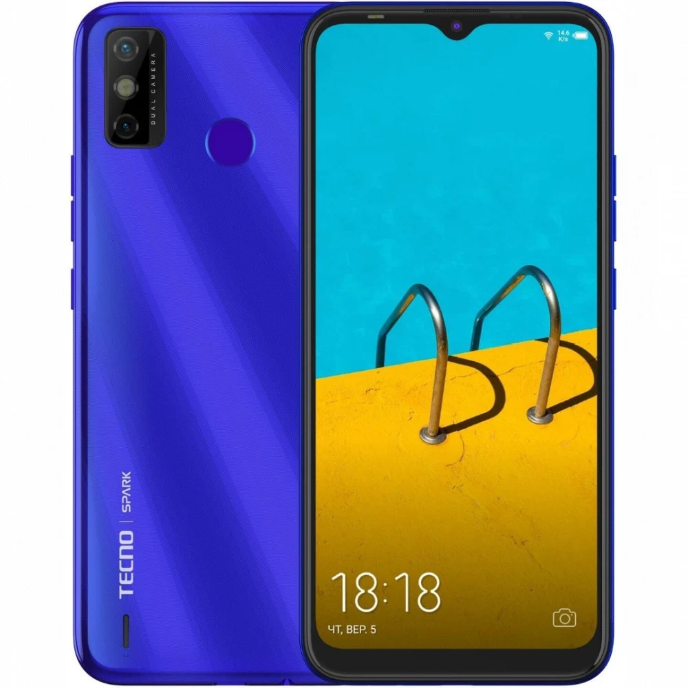 Tecno Spark 6 go (2+32) Galaxy Blue