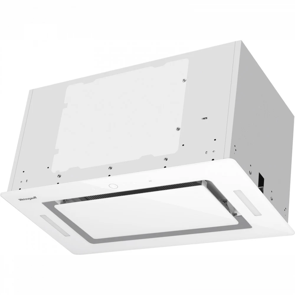 Вытяжка встраиваемая/ Вытяжка встраиваемая Weissgauff Aura 1200 Remote черный управление: сенсорное (1 мотор)