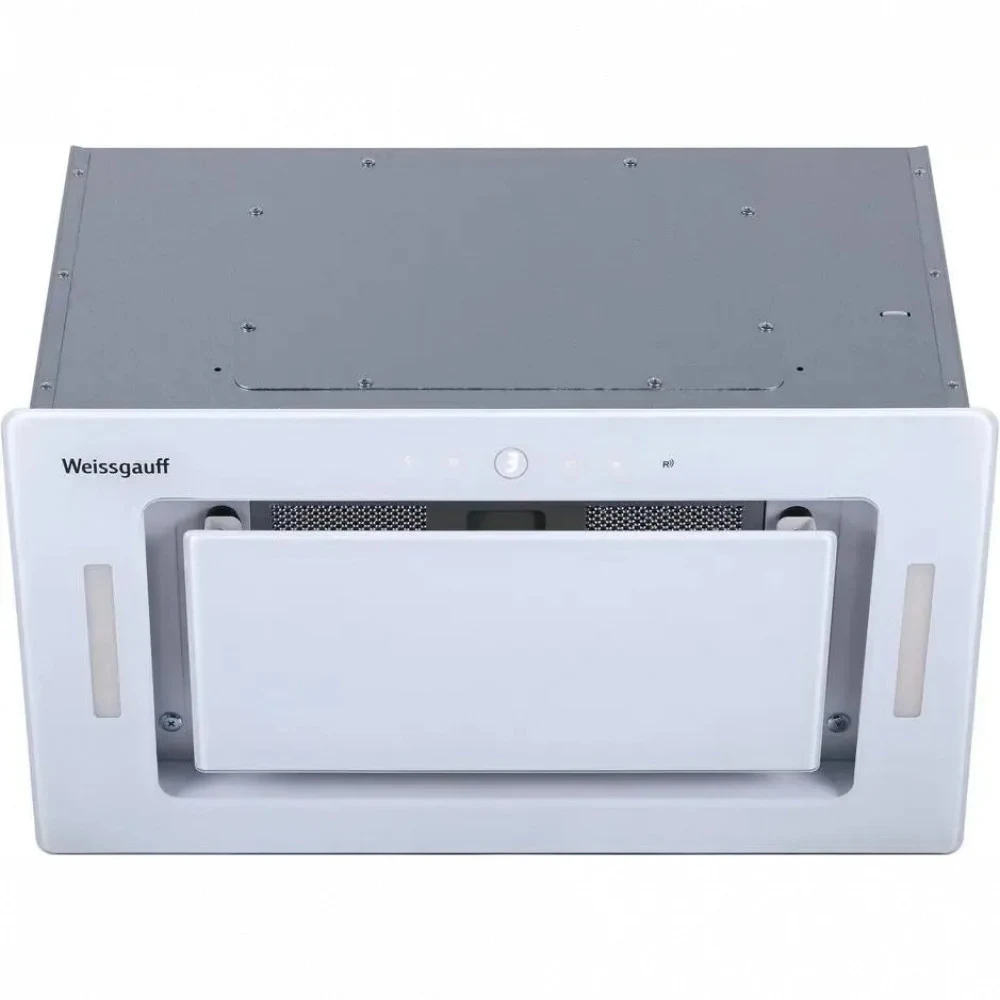 Вытяжка встраиваемая/ Вытяжка встраиваемая Weissgauff Aura 1200 Remote белый управление: сенсорное (1 мотор)