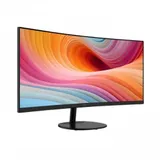 Монитор MSI 34" PRO MP341CQ E12 1500R, 21:9, VA, UWQHD, 1/4ms, 300cd, 120Hz, HDMI, DP, SPK
