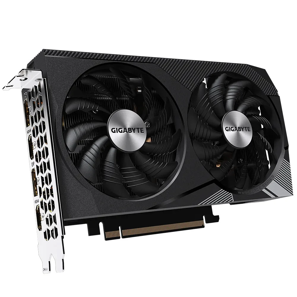 SVGA PCI Express,12 GB, Gigabyte RTX 3060 WF OC [GV-N3060WF2OC-12GD REV2.0), 2HDMI/2DP, GDDR6/192bit