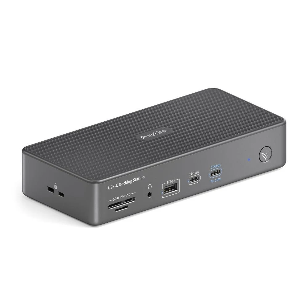 Док станция Purelink Vuelogic VL-D230DL USB-C Docking station - Quad Display DisplayLink ready - 8K Support VL-D230DL