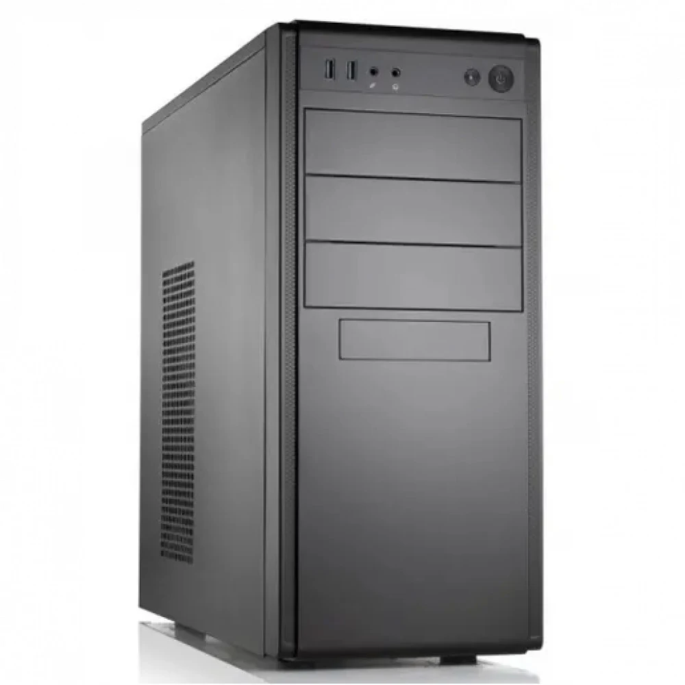 Корпус FoxLine Case Foxline FL-886-FL500S-U32 FL-886-FL500S-U32 ATX case, black, w/PSU 500W 12cm, w/2xUSB3.0, w/ pwr cord, w/o FAN