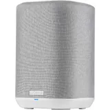 DENON Беспроводная акустическая система Home 150 БЕЛЫЙ, Компактная беспроводная Hi-Fi акустика, Ethernet, Wi-Fi, USB, Bluetooth, AirPlay2, HEOS, два динамика, воспроизведение FLAC 192кГц/24-бит, WAV