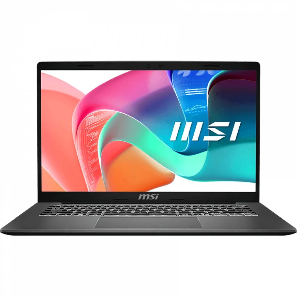 Ноутбук MSI Modern 14 F1MG Core 7 150U 14" FHD (1920*1080)IPS, DDR4 16GB (8GB*2),512GB SSD Intel Graphics,backlight,46.8Whr,1.5kg,Dos,1y,Platinum Gray